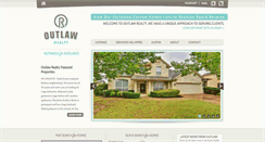 Desktop Screenshot of outlawrealty.com